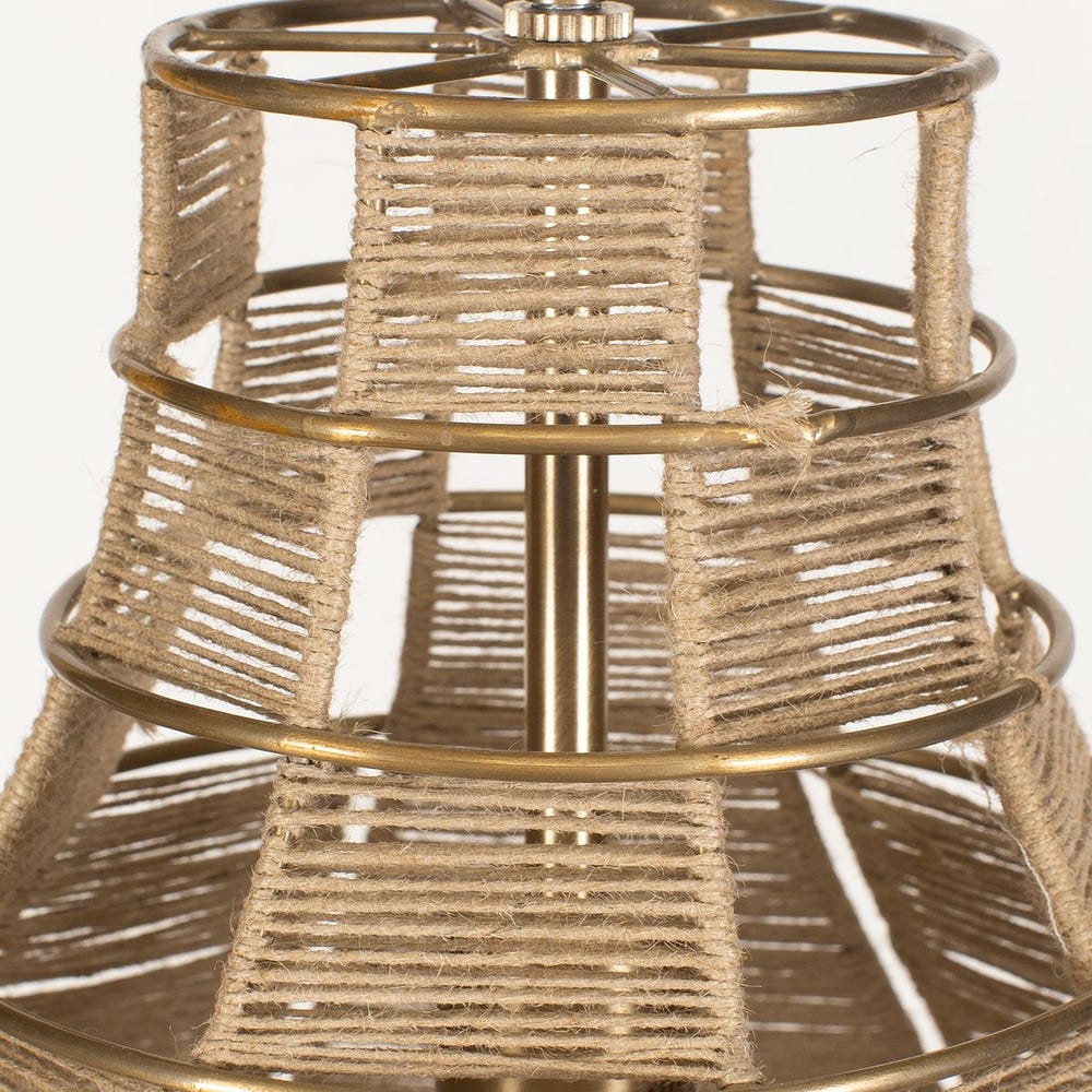 Hestia Natural Rope 1-Light Pendant