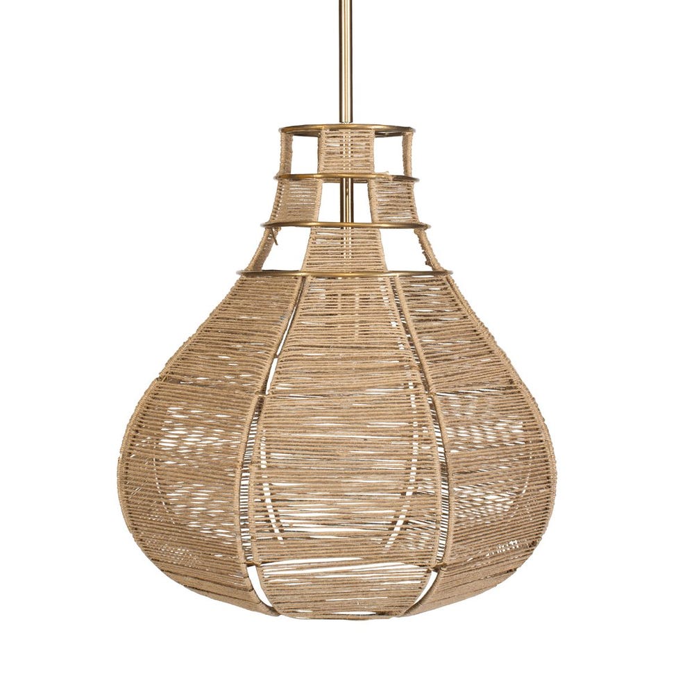 Hestia Natural Rope 1-Light Pendant