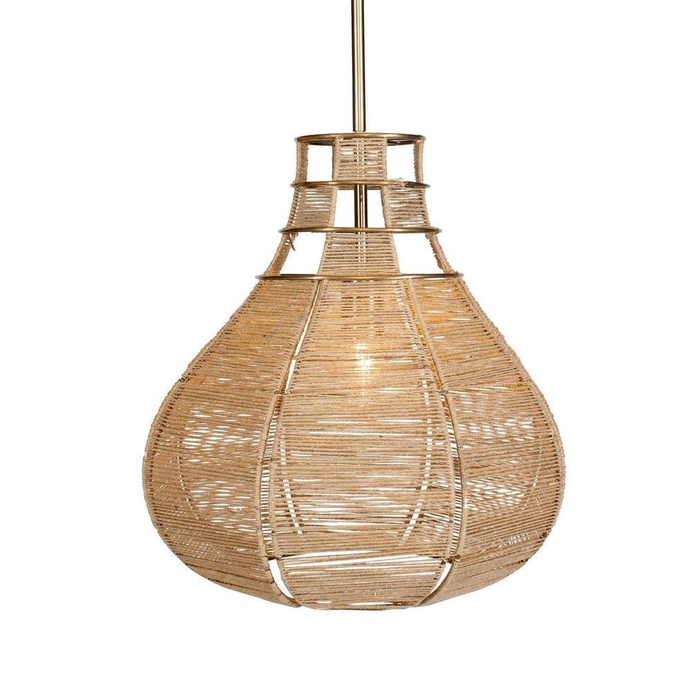 Hestia Natural Rope 1-Light Pendant