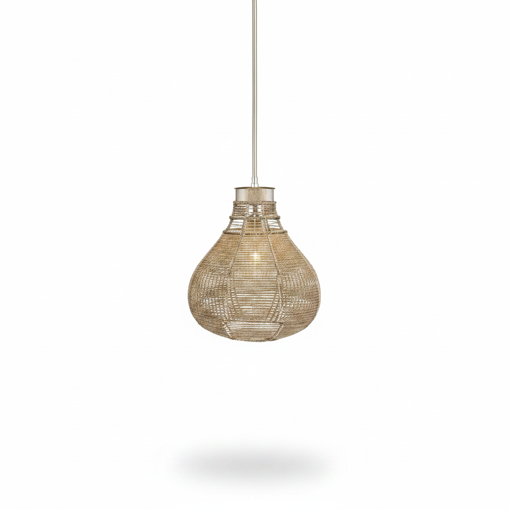 Hestia Natural Rope 1-Light Pendant